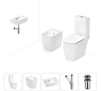 Унитаз-компакт Lavinia Boho Bell Pro в комплекте 5 в 1 для туалета 202008906