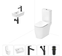 Унитаз-компакт Lavinia Boho Bell Pro в комплекте 5 в 1 для туалета 202008501