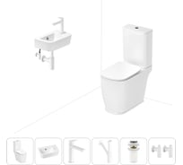 Унитаз-компакт Lavinia Boho Bell Pro в комплекте 6 в 1 для туалета 202008594