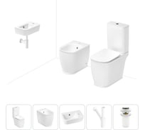 Унитаз-компакт Lavinia Boho Bell Pro в комплекте 5 в 1 для туалета 202008910