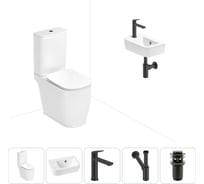 Унитаз-компакт Lavinia Boho Bell Pro в комплекте 5 в 1 для туалета 202008546