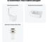 Безободковый напольный унитаз Lavinia Boho Aveo Compacto Rimless в комплекте 3 в 1 202008379 9