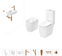 Унитаз-компакт Lavinia Boho Bell Pro в комплекте 8 в 1 для туалета 202009069