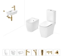 Унитаз-компакт Lavinia Boho Bell Pro в комплекте 8 в 1 для туалета 202009068