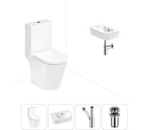 Унитаз-компакт Lavinia Boho Biore в комплекте 4 в 1 для туалета 202008440