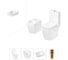 Безободковый напольный унитаз Lavinia Boho Aveo Compacto Rimless в комплекте 4 в 1 202008873 1