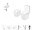 Безободковый напольный унитаз Lavinia Boho Aveo Compacto Rimless в комплекте 6 в 1 202008951 1