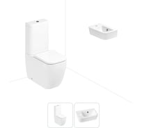 Унитаз-компакт Lavinia Boho One в комплекте 2 в 1 для туалета 202008304