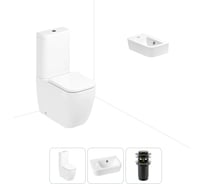 Унитаз-компакт Lavinia Boho One в комплекте 3 в 1 для туалета 202008391