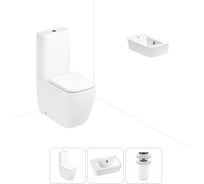 Унитаз-компакт Lavinia Boho One в комплекте 3 в 1 для туалета 202008394