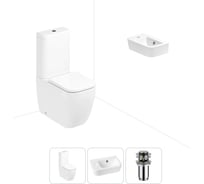Унитаз-компакт Lavinia Boho One в комплекте 3 в 1 для туалета 202008390