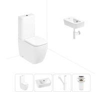 Унитаз-компакт Lavinia Boho One в комплекте 4 в 1 для туалета 202008484