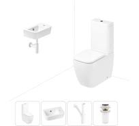 Унитаз-компакт Lavinia Boho One в комплекте 4 в 1 для туалета 202008439