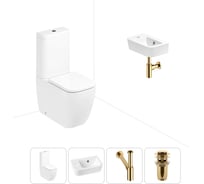 Унитаз-компакт Lavinia Boho One в комплекте 4 в 1 для туалета 202008482