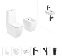 Унитаз-компакт Lavinia Boho One в комплекте 6 в 1 для туалета 202008977