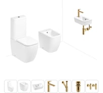 Унитаз-компакт Lavinia Boho One в комплекте 7 в 1 для туалета 202009018