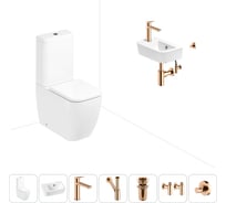 Унитаз-компакт Lavinia Boho One в комплекте 7 в 1 для туалета 202008843
