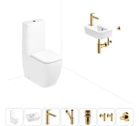 Унитаз-компакт Lavinia Boho One в комплекте 7 в 1 для туалета 202008842