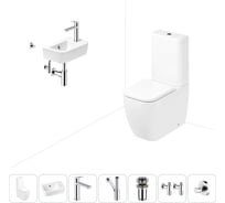 Унитаз-компакт Lavinia Boho One в комплекте 7 в 1 для туалета 202008795