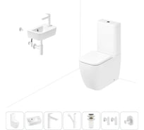 Унитаз-компакт Lavinia Boho One в комплекте 7 в 1 для туалета 202008799