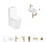 Безободковый напольный унитаз Lavinia Boho Aveo Rimless в комплекте 7 в 1 202008832 1