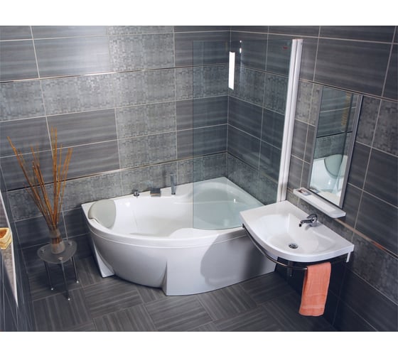 Ванна акриловая Ravak Rosa II 170x105 см правая C421000000 00000018223