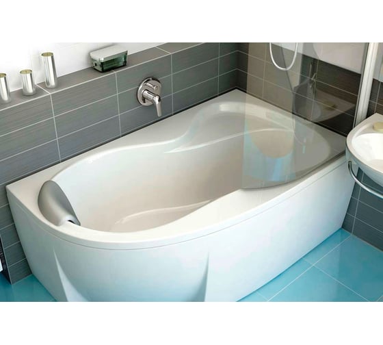 Ванна акриловая Ravak Rosa II 170x105 см правая C421000000 00000018223