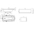 Ванна акриловая Ravak XXL 190x95 белая CA91000000 00000061257 2