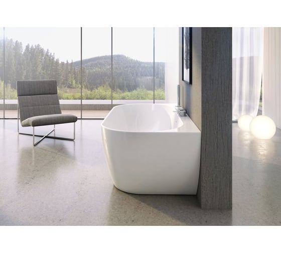 Ванна Ravak  FREEDOM W 1660х800 белая отдельностоящая XC00100024 00000060717