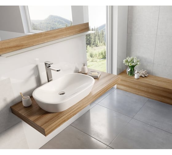 Умывальник Ravak Ceramic 600 O белый XJX01160001