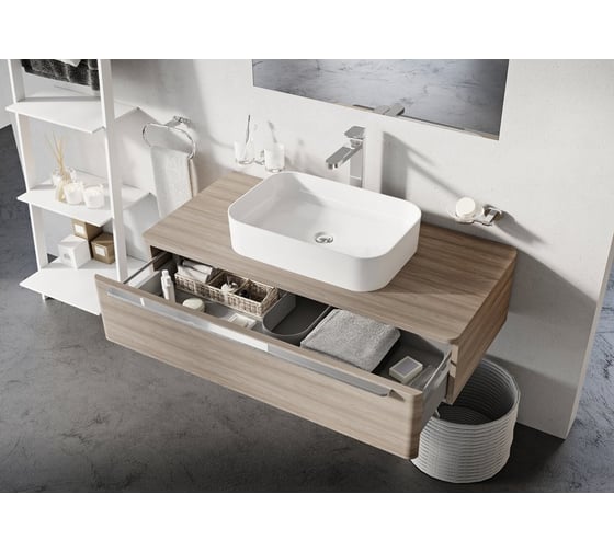 Умывальник Ravak CERAMIC 550 R SLIM белый XJX01155002