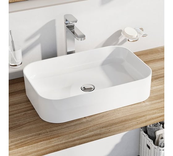 Умывальник Ravak CERAMIC 550 R SLIM белый XJX01155002