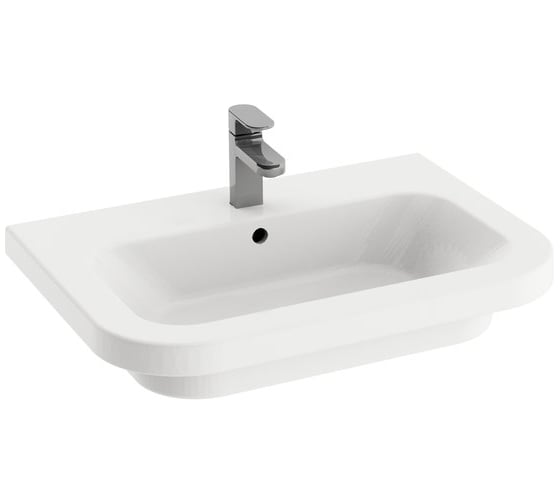 Умывальник Ravak CHROME 650 керамический белый XJG01165000