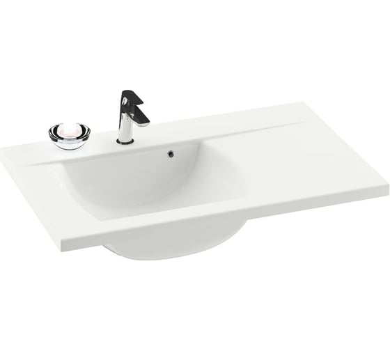 Умывальник Ravak  CLASSIC 800 правый белый с отверстиями, XJDP1180000 00000018586