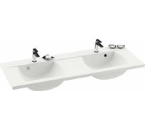 Умывальник (раковина) сдвоенный, подвесной из литого мрамора Ravak Classic 1300 XJD01113000 00000026294