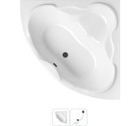 Акриловая ванна Lavinia Boho Elegant в наборе 2 в 1: акриловая ванна, слив-перелив 202010858