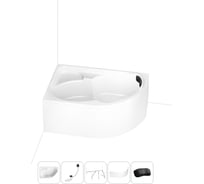 Акриловая ванна Lavinia Boho Grance Hill в наборе 5 в 1: акриловая ванна (левый разворот), каркас, экран, слив-перелив, подголовник 202011733