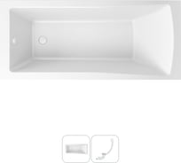 Акриловая ванна Lavinia Boho One в наборе 2 в 1: акриловая ванна, слив-перелив 202010794