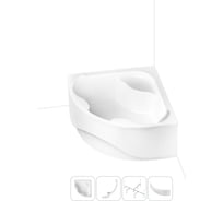 Акриловая ванна Lavinia Boho Aveo в наборе 4 в 1: акриловая ванна, каркас, экран, слив-перелив 202011182