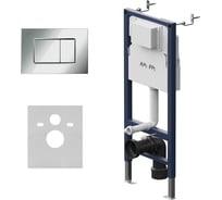 Инсталляция для подвесного унитаза с клавишей AM.PM PrimeFit S, хром глянц I012709.0251