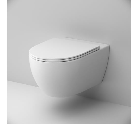 Подвесной унитаз AM.PM, Awe FlashClean с сиденьем микролифт C111700SC