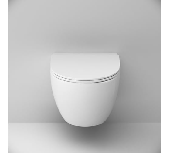 Подвесной унитаз AM.PM, Awe FlashClean с сиденьем микролифт C111700SC