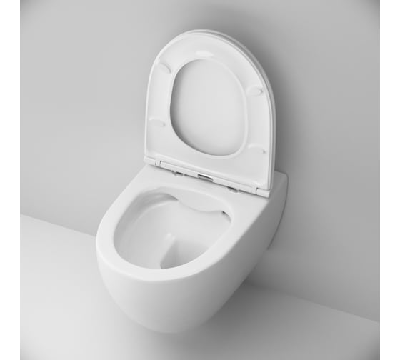 Подвесной унитаз AM.PM, Awe FlashClean с сиденьем микролифт C111700SC