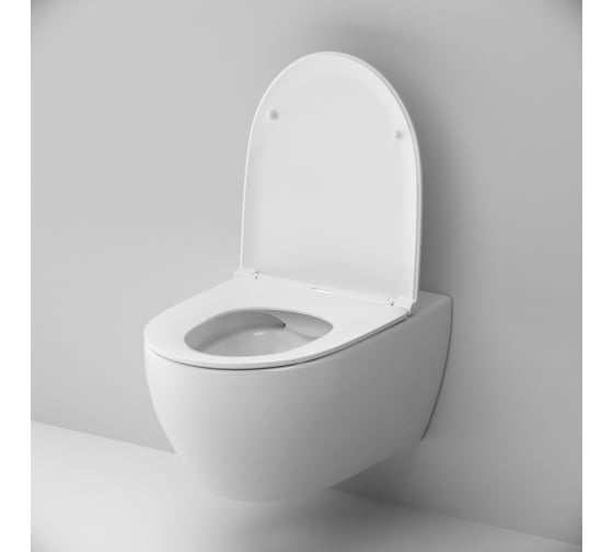 Подвесной унитаз AM.PM, Awe FlashClean с сиденьем микролифт C111700SC