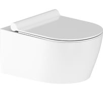 Инсталляция AM.PM ErgoFit с клав L глянц хром, с подвесным унитазом Jupiter без ободка с сид IS110151.DX77C1700