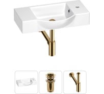 Маленькая раковина для ванной комнаты или туалета Wellsee WC Area в наборе 3 в 1 202011811