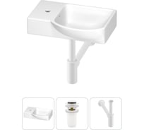 Маленькая раковина для ванной комнаты или туалета Wellsee WC Area в наборе 3 в 1 202011808