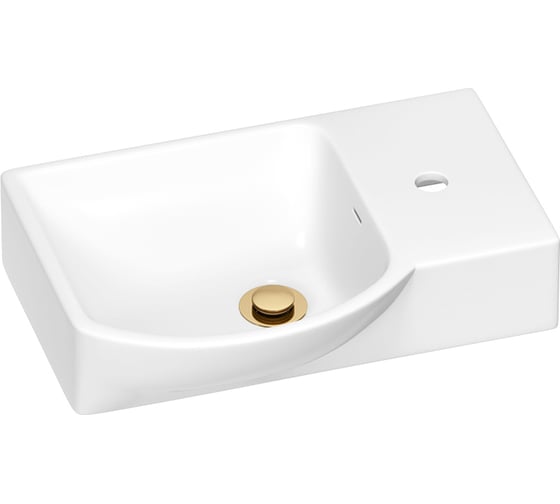 Маленькая раковина для ванной комнаты или туалета Wellsee WC Area в наборе 7 в 1 202011915