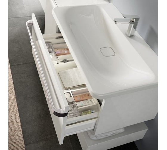 Умывальник для монтажа с мебелью IDEAL STANDARD K083901 TONIC II 80 см. 00000047175