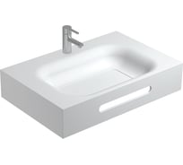 Раковина Sanitana Smooth 80 с полотенцедержателем S20042712000000